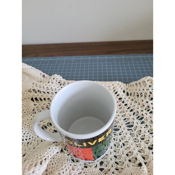 Oliver logo Tractor 15 Ounce Sublimated Coffee Mug - Picture 4 of 4